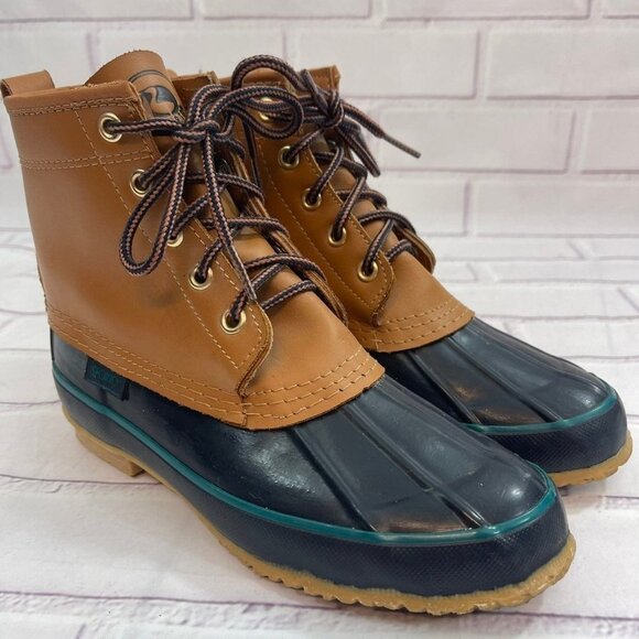 Sporto Duck Elana Boots Thermolite Waterproof Mid Hiking Winter Trail Boots - Picture 2 of 12